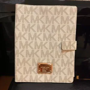 MICHAEL KORS - 正規新品 Michael kors iPad mini ケース UNISEX MICHAEL KORS IPAD/PAD CASE FOLIO LEMON GREEN LEATHER